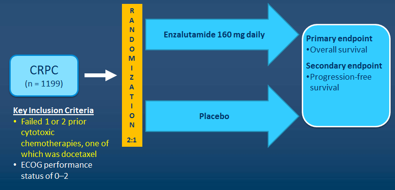 Enzalutamide Phase III AFFIRM Trial Study