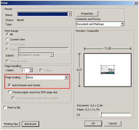 1.3 Uw etiketten printen en knippen 1.3.1 Printer instellen Om uw etiketten te printen, klik op de knop Drukken uw printer in te stellen verschijnt: in uw bestand.