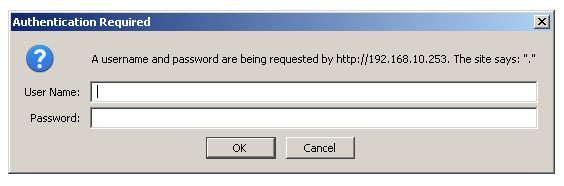 CONFIGUREREN VAN DE ROUTER VIA DE WEB BROWSER Open een browserscherm en type in het adresveld van de browser: "192.168.10.253". Dit is het adres van de Wi-Fi Repeater.