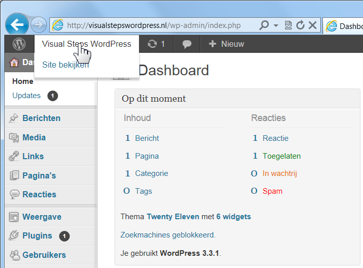 108 Websites maken met WordPress voor senioren 3.