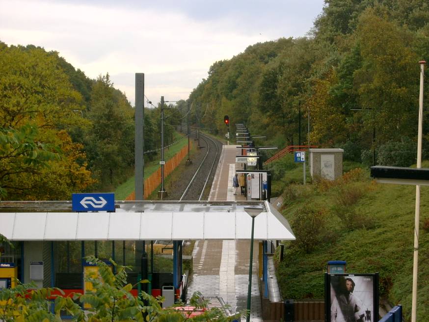 Om station Rhenen weer geschikt te maken om te passeren moet er van het huidige kopstation een doorgaand station gemaakt worden. (foto 17) 6.
