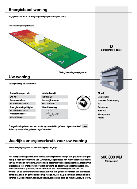 Lay out vernieuwde label per okt.