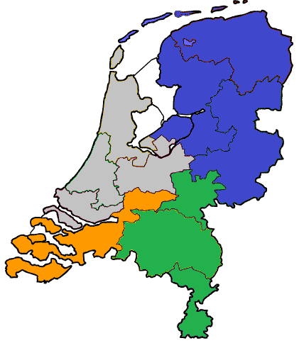 39% 17% 5% 39% Van de respondenten is 59% actief in de verpleeghuiszorg. Verzorgingshuiszorg en thuiszorg volgen met respectievelijk 55% en 54% (zie ook Figuur 1.3.4).