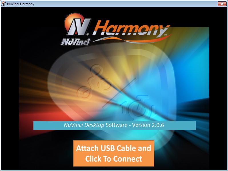 NuVinci Desktop (Harmony Programmering) Software Verstrekt aan Fabrikanten en Dealers Web download via beveiligde site: http://harmony.fallbrooktech.