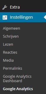 13.6.4 Google Analytics Website statistieken Het enige wat de Google Analytics plugin doet is het Google javascript toevoegen aan de website dat nodig is om de bezoekersaantallen en het gedrag te