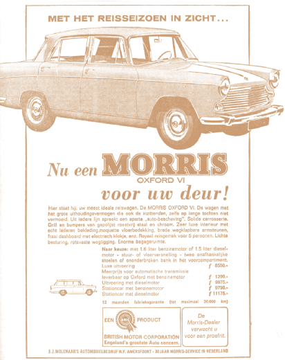 Waar een kleine auto groot in is In 1961 fabriceert Issigonis samen met zijn vriend John Cooper de Mini Cooper,