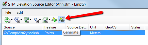 Aanmaken STM Op basis van pod file Instellen Break lines,