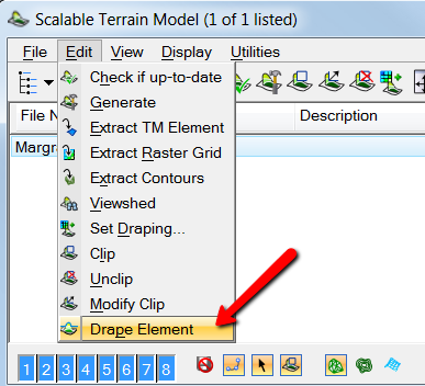 Gebruik STM Drape element Export naar Terrein Model