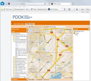 Downloaden data Via www.pdok.nl > Producten > PDOK Downloads > Atomfeeds op alfabet Per kaartblad. Gebruik de WMS/WFS in Bentley Map of pdok kaartviewer om de juiste bladen te bepalen. http://geodata.