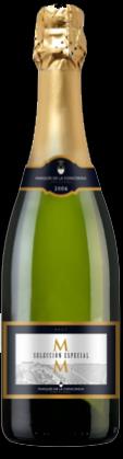 Cava M&M Brut (Spanje) Volgens traditionele Champagne methode.