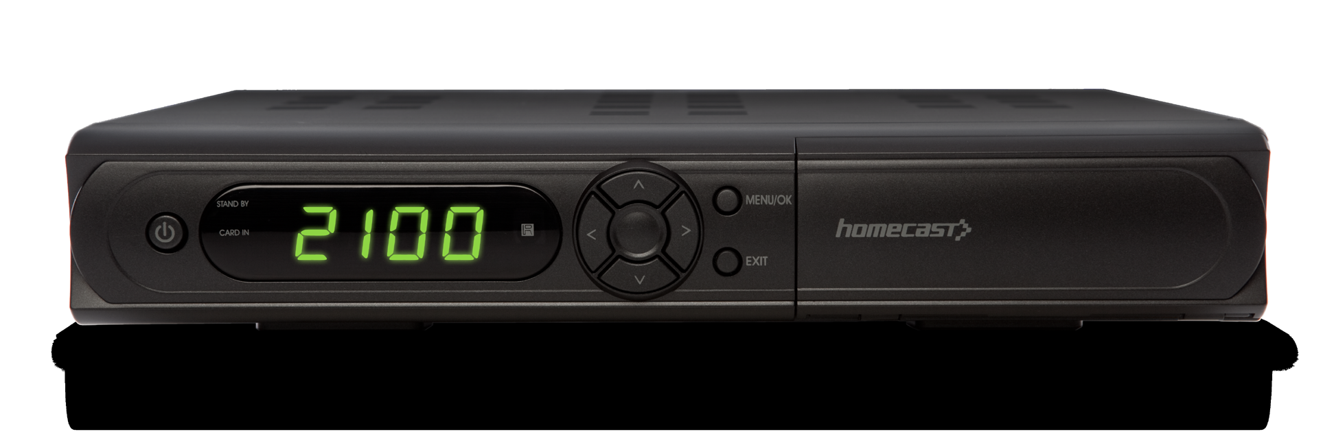 Homecast HS2100 CICD PVR-ready De kleine compacte Homecast HS2100 is een zeer Homecast HS2100 CICD PVR-ready praktische en compacte ontvanger.