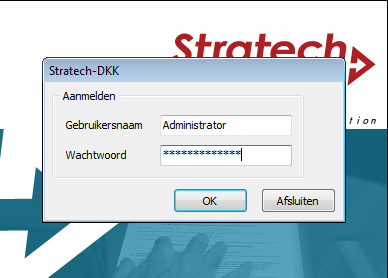 D A T U M 29.10.2014 P A G I N A 6 van 45 5. Klik op het scherm dat verschijnt op Run of Uitvoeren: Na het installeren zal Stratech-DKK automatisch starten.