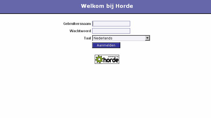 Aanmelden Horde webmail Start op de computer de applicatie Internet Explorer herkenbaar aan dit pictogram: Ga naar www.binnenvaartonline.