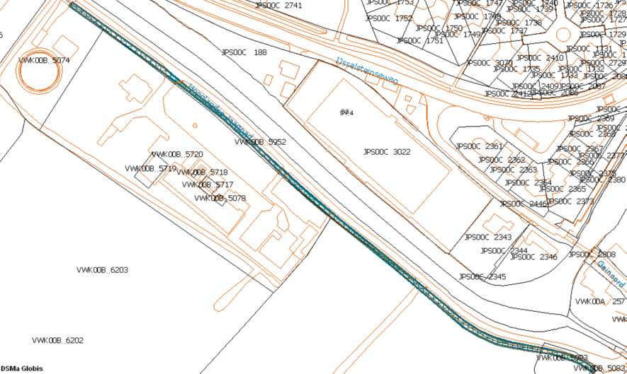 4 B 5074 B 5720 B 5952 Hooglands Jaagpad B 5083 B 5981 B 5093 Perceelsgedeelten waar onderhoudsbaggerwerkzaamheden in watergang zijn uitgevoerd Van ons besluit doen wij op grond van artikel 39 van de