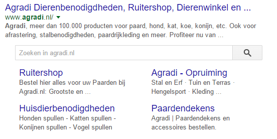 Google zoek niet verder