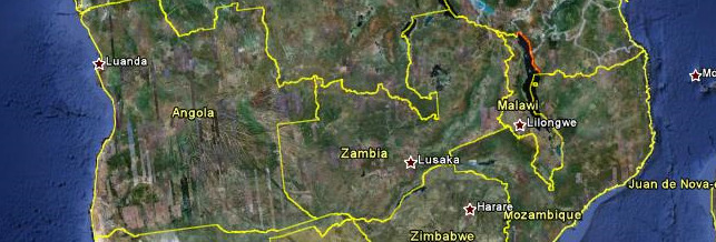 De gemeenschap van Mapanza is gelegen in de zuidelijke provincie van Zambia, op 75 kilometer van de hoofdstad district Choma.