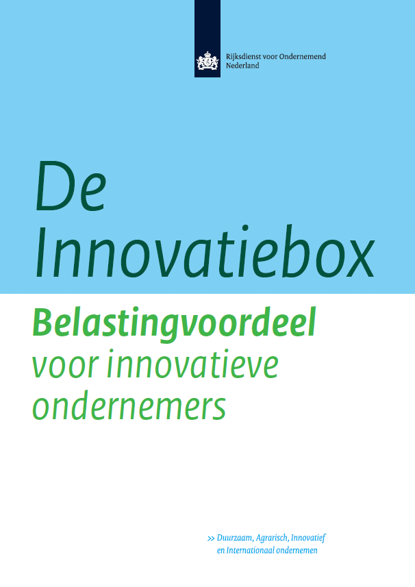 Beleidsinstrumentarium innovatie Innovatiebox Innovatiebox Speciale tariefbox binnen vennootschapsbelasting Voor
