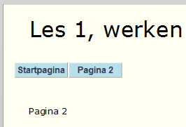 De pagina krijgt automatisch de naam Pagina 2. Deze naam kan je eventueel wijzigen.