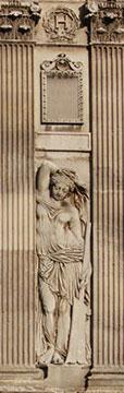 Afgezien van de fontein is Goujon het best bekend vanwege zijn standbeelden ontworpen voor de westelijke vleugel van het Louvre, gebouwd in de jaren 1550.