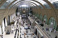 ...omgevormd tot een museum Het treinstation kwam in 1961 leeg te staan en het moest zelfs gered worden van de sloophamer door een ingreep van de Franse president Pompidou.