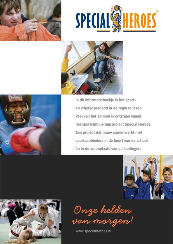 In deze folder vindt u een duidelijk overzicht van de sportactiviteiten in de regio voor kinderen en jongeren met een beperking.