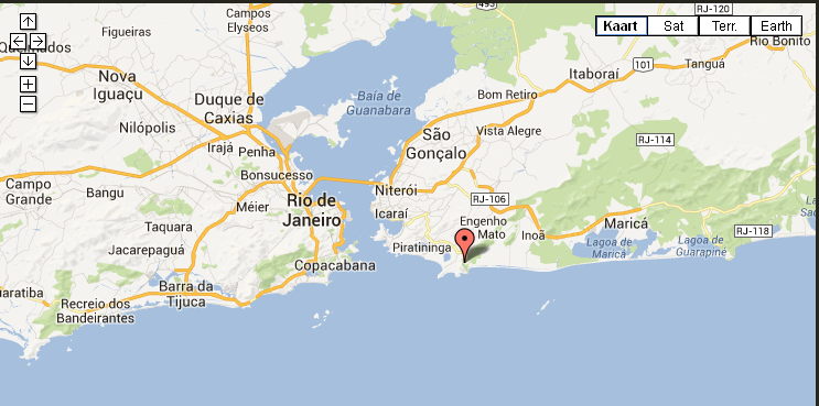 Bereikbaarheid: Het Oranje Huis /Duivels Huis ligt op 30km afstand van de binnenstad van Rio de Janeiro.