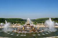 De Tuin Met zijn 100 hectare is de tuin aan het Paleis van Versailles de grootste paleistuin van Europa.