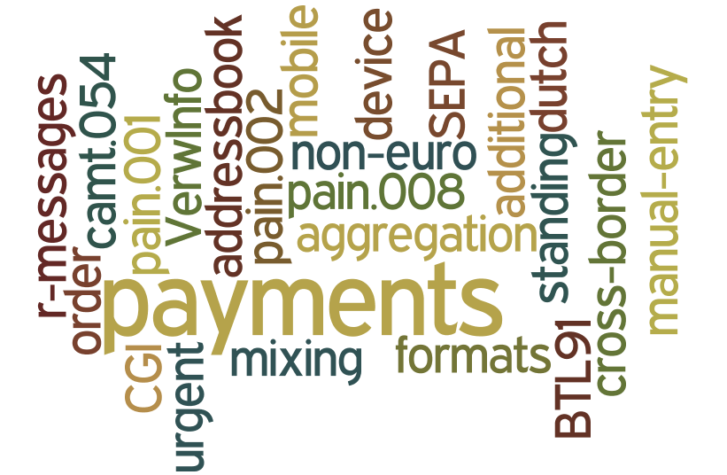 Roadmap BTL 91 non-euro payments CGI cross-border pain.002 additional formats incomplete pain.001 incomplete pain.