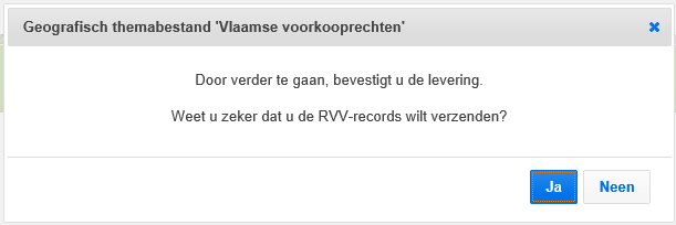 Stap 3B: Aanpassen RVV-records aan de nieuwe