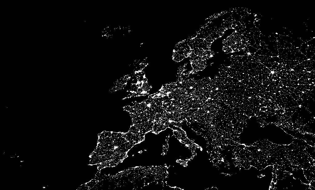 Europa s nachts Lichtstad Gent