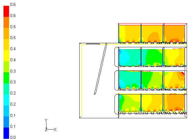 Deze kisten met een open onderste palletbodem (kuubskisten voor een zogenaamd twee-laagssysteem) worden geplaatst voor een éénlaags droogwand.