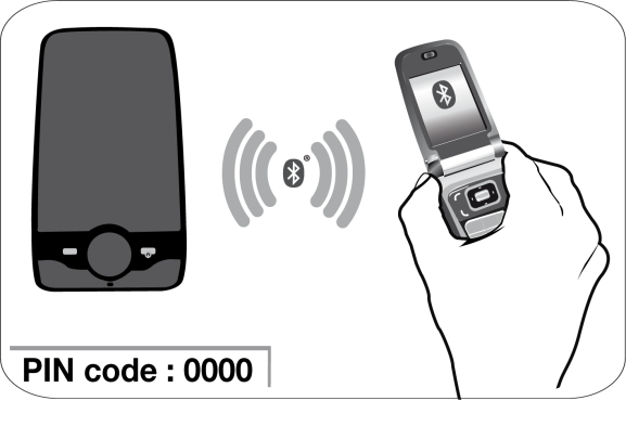 Verbinding Een Bluetooth verbinding maken met een telefoon Een telefoon koppelen Als u uw telefoon voor het eerst met de Parrot MINIKIT+ gebruikt, moet u de twee apparaten eerst koppelen.