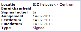 5 Match Het kan zijn dat op het moment dat u het signaal heeft afgegeven er een match is ontstaan.