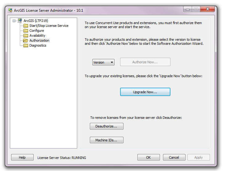 5 15 Als u de activering pas later wenst uit te voeren, volstaat het om ArcGIS License Server Administrator te openen.