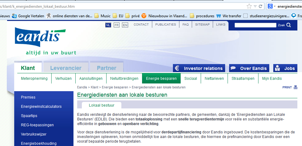 2 9 Pijler 4: FINANCIERING Erkenning energieprestatie door banken Energiebeleidsovereenkomst Vlaamse overheid en banken