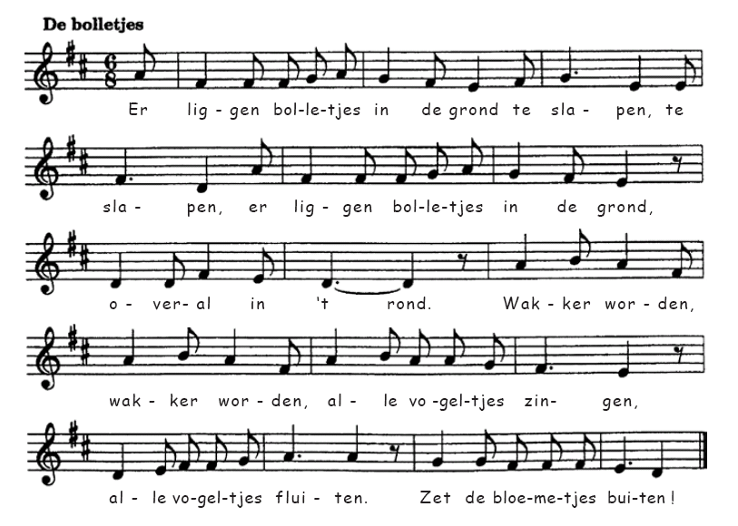 voorjaar in de klas