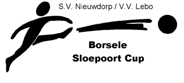 1 BORSELE SLOEPOORT CUP TOERNOOI 2012 Organisatie: Borsele Sloepoort Cup