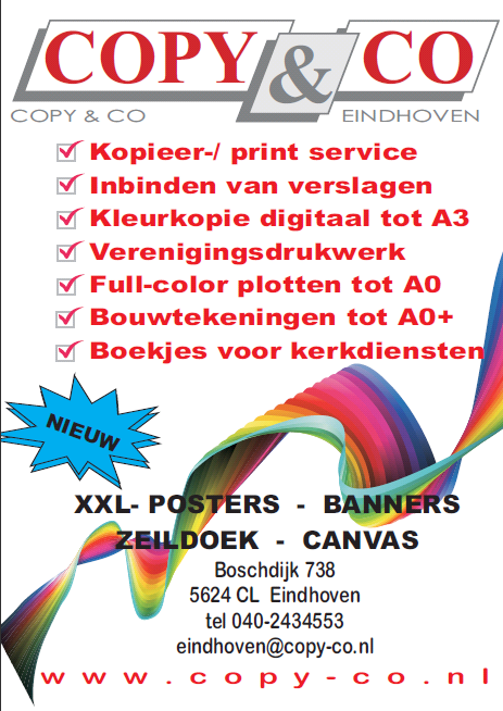 Advertenties in de Nieuwsbrief Op dit eerste blad is ruimte voor enkele advertenties. Geïnteresseerden in deze advertentiemogelijkheid kunnen contact opnemen met de redactie.