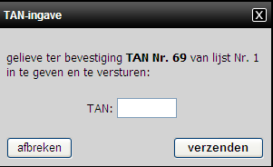 Orders toelaten Om zeker te zijn dat enkel geldige en geplande transacties voor verwerking naar Cofeba worden verstuurd, moeten ALLE orders in een 2 de stap worden toegelaten.