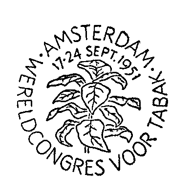 AMSTERDAM Wereldcongres voor Tabak 19