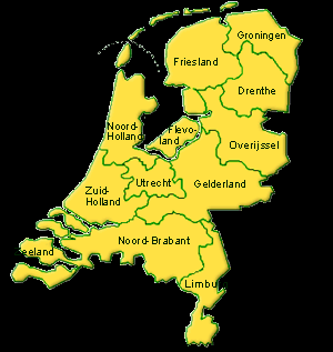 Eigenlijk klopt dat niet want Holland is de naam van twee van de twaalf provincies: Noord- Holland en Zuid-Holland.