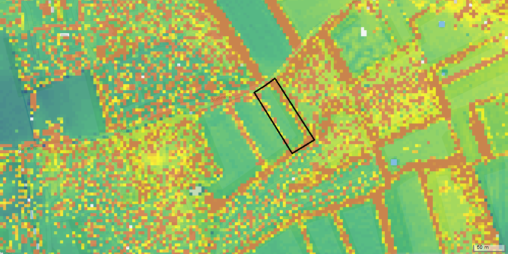 Op de Bodemkaart van Nederland is het plangebied gekarteerd in een zone met het bodemtype vlakvaaggronden; leemarm en zwak lemig fijn zand; afgegraven (Zn21).