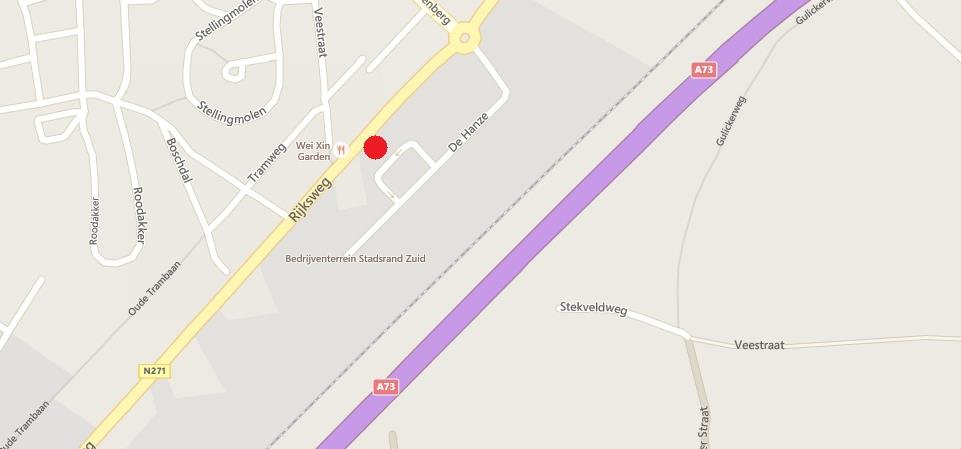 ALGEMEEN : Het betreft een courant commercieel object, gesitueerd op een prima locatie direct aan de Rijksweg N273 en nabij de op- en afrit van de A73 (richting Venlo/Maastricht).