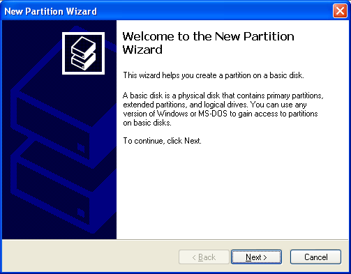 Windows-gebruikers Windows 2000 en XP Gebruik het hulpprogramma Schijfbeheer, dat deel uitmaakt van het besturingssysteem.