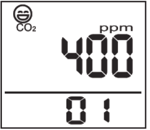 Notitie: a) TWA : TWA is Time Weighted Average (8 uur) en het instrument zal nu iedere minuut een meting doen, wanneer het instrument korter dan 8 uur is ingeschakeld, wordt de TWA waarde berekent