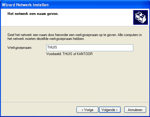 Hercules Wireless N USB pico HWNUp-150 Herhaal de volgende procedure voor elke computer: 9. Geef indien nodig de computernaam en beschrijving op.