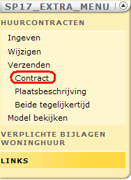 -De gebruiker wenst dit ondertekende contract neer te leggen op het bevoegde registratiekantoor en logt zich opnieuw aan in MyRent (de