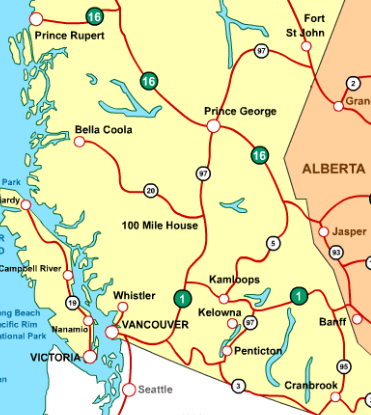 Maar dit deel van West Canada, dat de provincies Alberta en British Columbia omvat, heeft nog veelmeer te bieden.