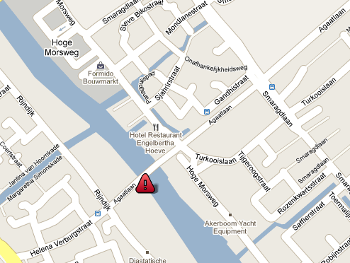 Knelpunt 5: Traject Katwijk-Leiden Vaarwater: Rijn GPS Locatie: N 52.10.220, E 004.27.
