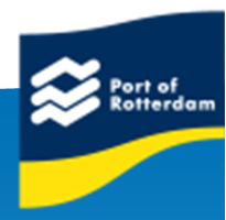Ontwikkeling modal split containers Maasvlakte Binnenvaart- en wegvolumes op Maasvlakte zijn vergelijkbaar: % 60,0 50,0 48,8 46,9 45,7 47,2 46,4 44,3 44 ca. 2,1 mln.
